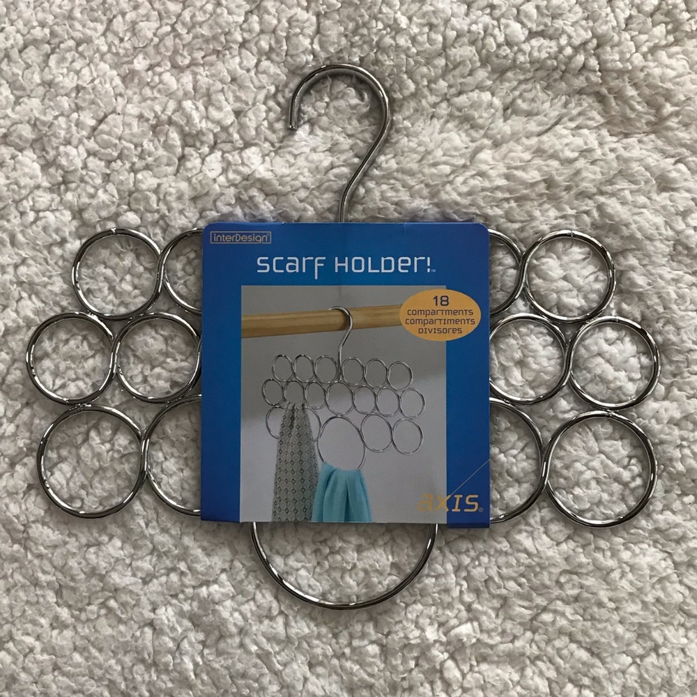 New! InterDesign Metal Scarf Hanger